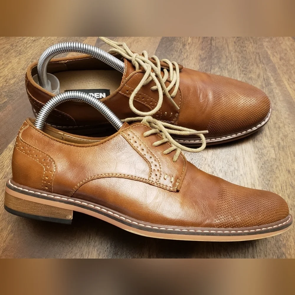 Madden Alistn Men's Oxford Dress Shoes, Size 7M, Brown